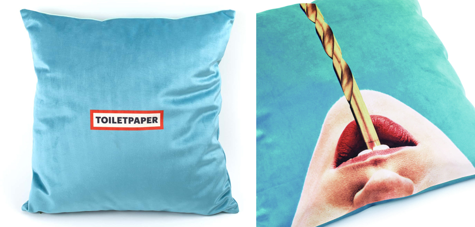 Подушка Seletti Cushion Drill Design Toiletpaper Подушка Seletti Cushion Drill Design Toiletpaper - Loft-Concept в Перми