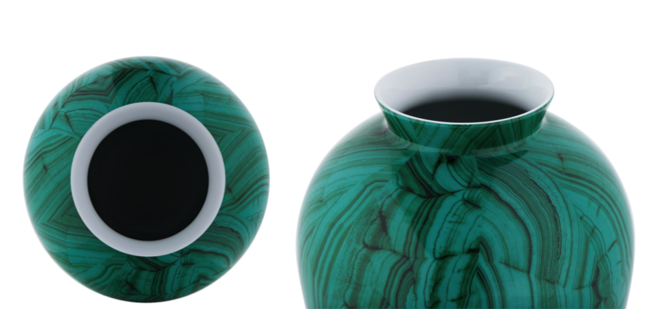 Ваза Malachite Vase barrel Ваза Malachite Vase barrel - Loft-Concept в Перми