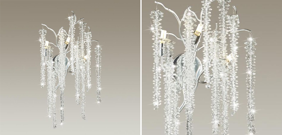 Бра Fairy Tree Silver на 3 лампы Бра Fairy Tree Silver на 3 лампы - Loft-Concept в Перми