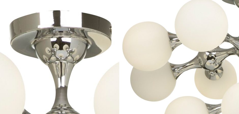 Потолочный светильник MOONDROP Lamp Chromium 13 Потолочный светильник MOONDROP Lamp Chromium 13 - Loft-Concept в Перми