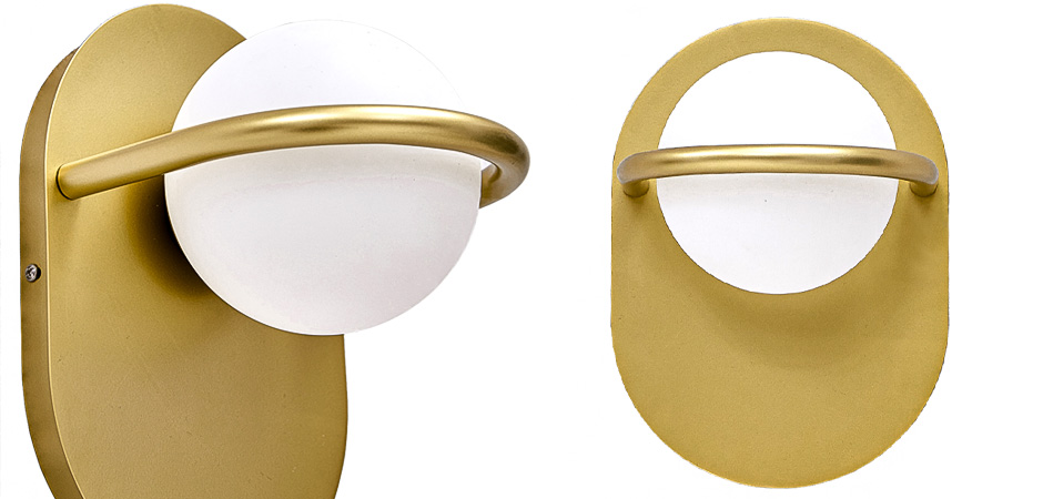 Бра Gold Holds Ball Sconces Бра Gold Holds Ball Sconces - Loft-Concept в Перми
