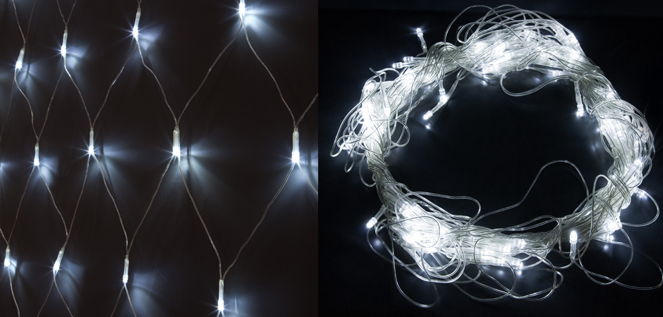 Гирлянда-Сетка Белым свет диодов - Loft-Concept в Перми