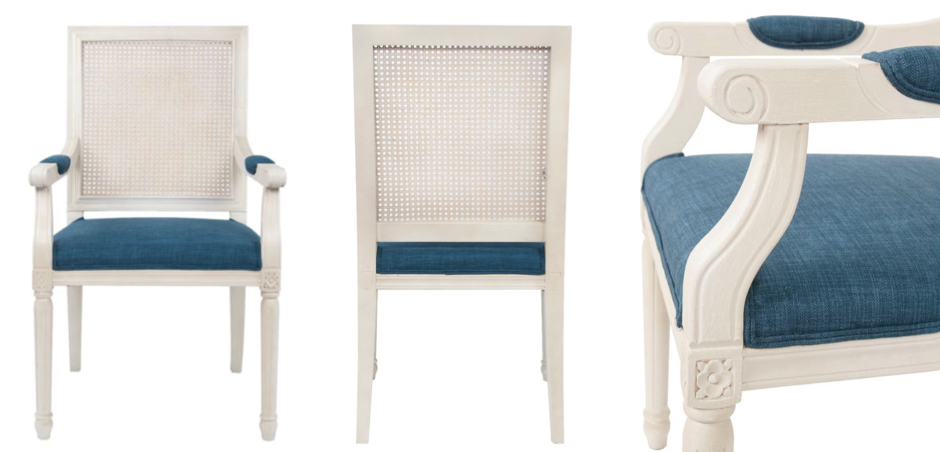 Стул French chairs Provence Garden White ArmChair Стул French chairs Provence Garden White ArmChair - Loft-Concept в Перми