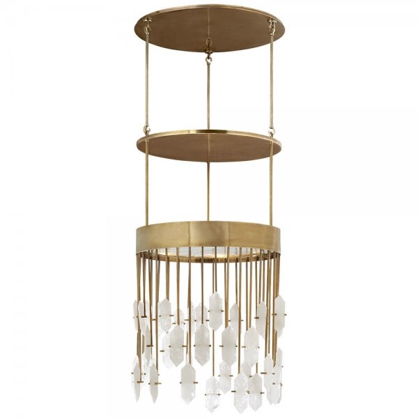 Люстра Kelly Wearstler Halcyon medium round chandelier Латунь в Перми | Loft Concept 