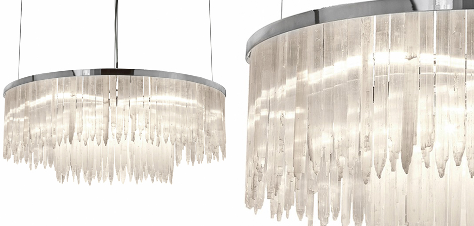 Люстра LAMP SELENITE MINI Nickel Oval Люстра LAMP SELENITE MINI Nickel Oval - Loft-Concept в Перми