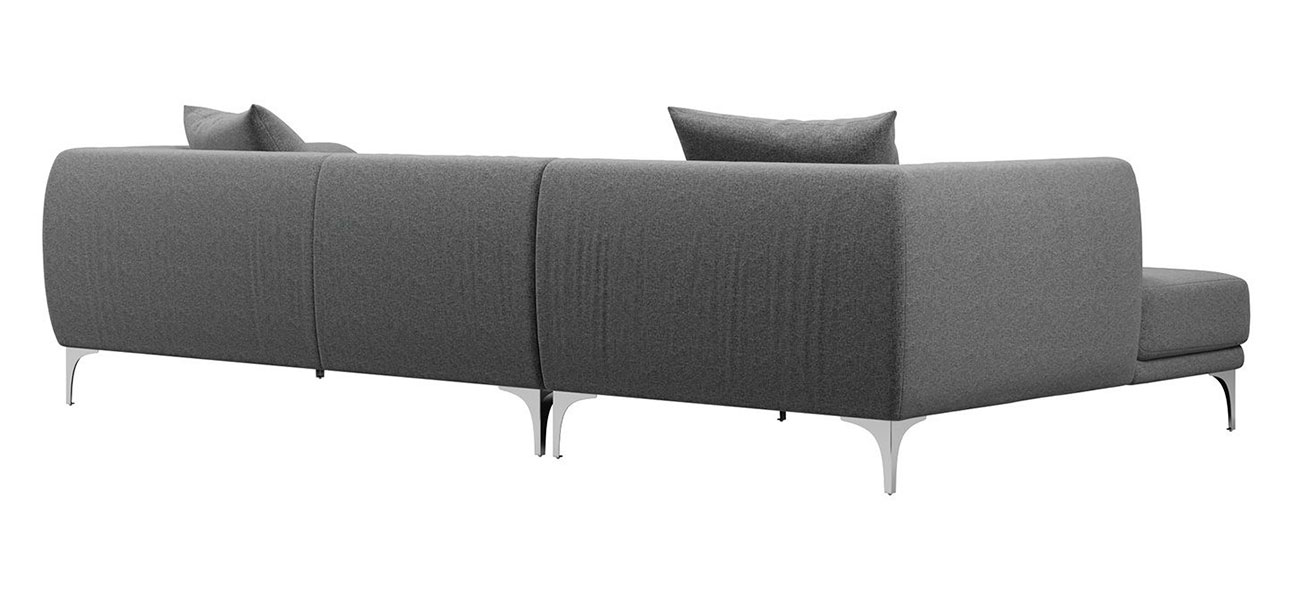 Диван серый угловой Брайан Brian Collection - фото №1