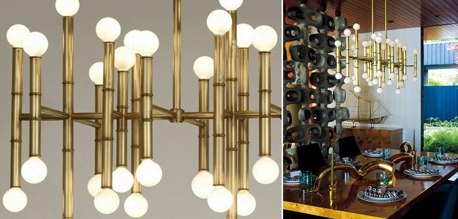 Люстра Meurice Rectangular Chandelier Jonathan Adler Люстра Meurice Rectangular Chandelier Jonathan Adler - Loft-Concept в Перми