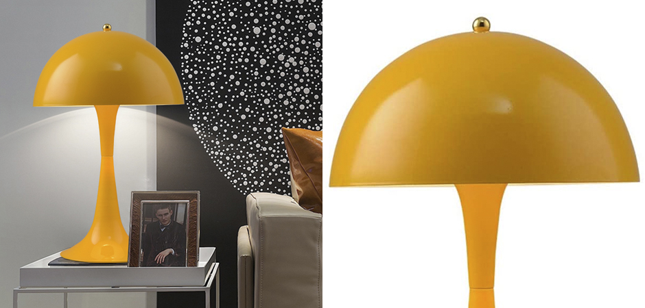 Настольная лампа Walter Table Lamp yellow Настольная лампа Walter Table Lamp yellow - Loft-Concept в Перми