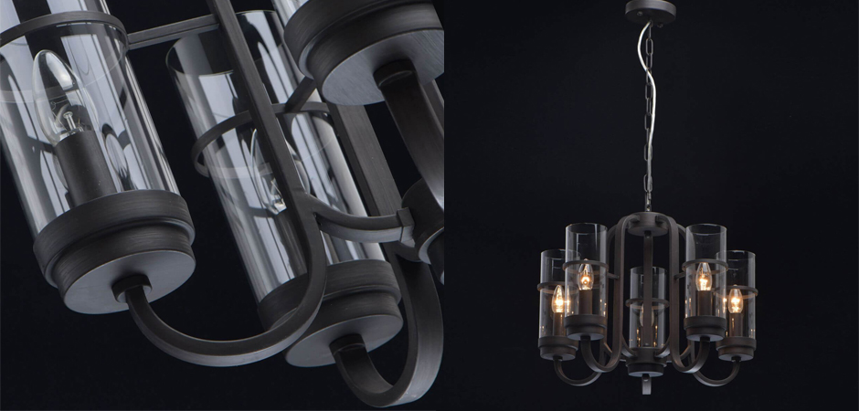 Люстра Glass Beaker lamps 5 Люстра Glass Beaker lamps 5 - Loft-Concept в Перми