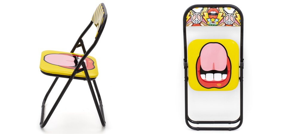 Стул Seletti Folding Chair Tongue Стул Seletti Folding Chair Tongue - Loft-Concept в Перми