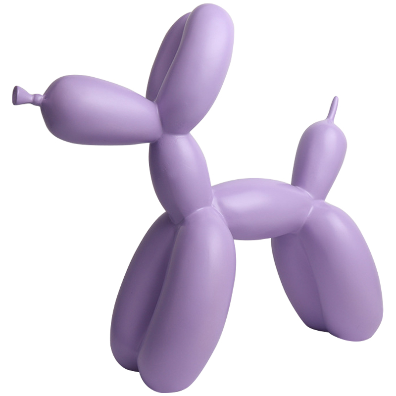 Статуэтка Jeff Koons Balloon Dog Matte Lilac Сиреневый в Перми | Loft Concept 