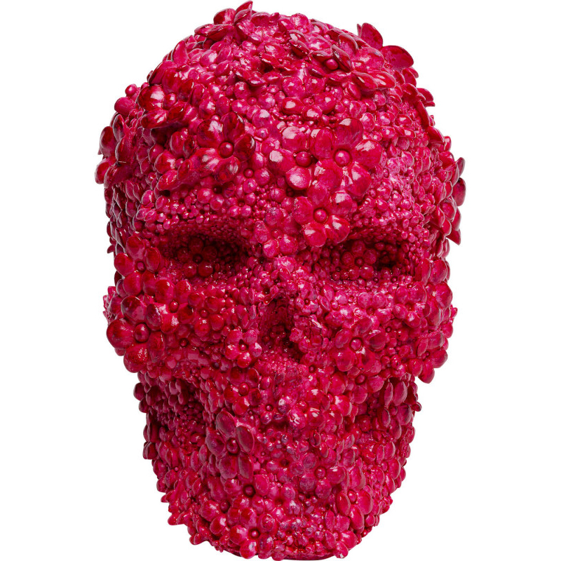 Копилка Pink Skull made of Flowers Малиновый (Crimson) в Перми | Loft Concept 