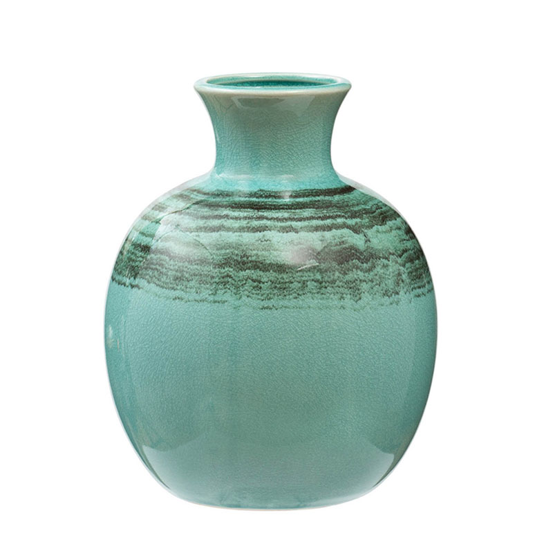 Ваза Ceramics Turquoise Vase Бирюзовый в Перми | Loft Concept 