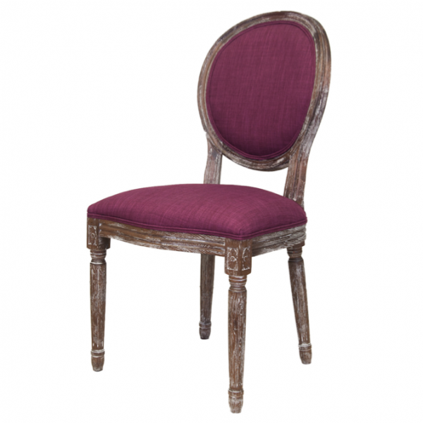 Стул French chairs Provence Violet Chair Фиолетовый Коричневый в Перми | Loft Concept 