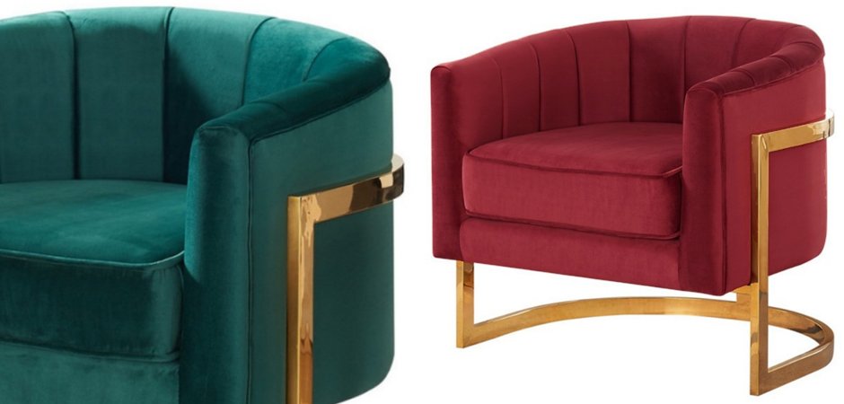 Кресло Accent Velvet chair Кресло Accent Velvet chair - Loft-Concept в Перми