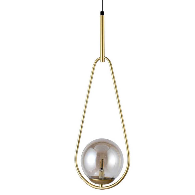 Подвесной светильник B.LUX C Ball gold 20 Серый (Gray) матовое золото в Перми | Loft Concept 