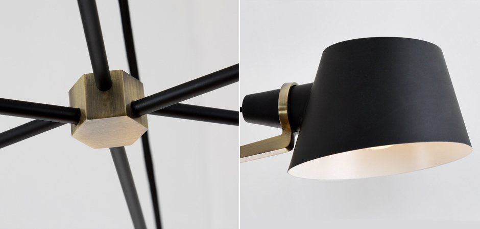 Люстра Brendan Ravenhill Long Pivot Chandelier Люстра Brendan Ravenhill Long Pivot Chandelier - Loft-Concept в Перми