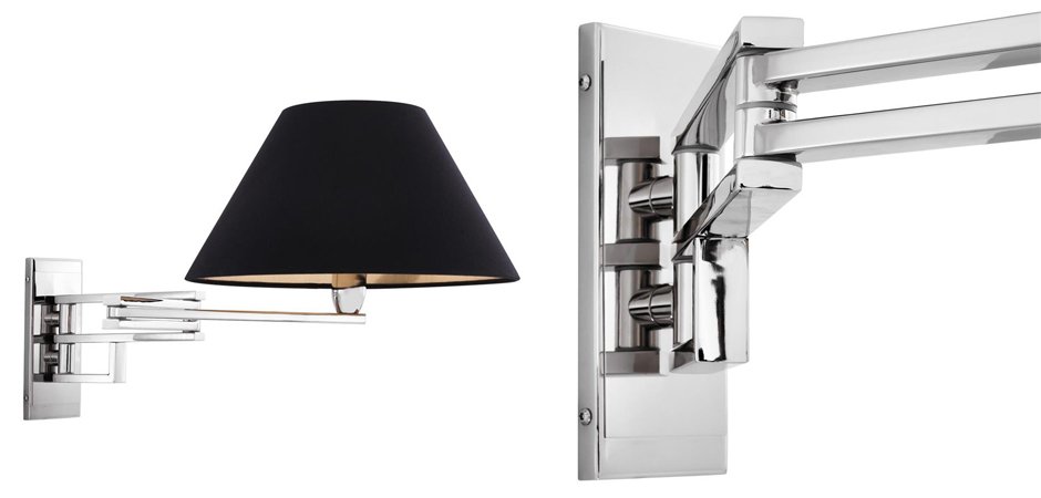Бра Wall Lamp Lutetia Nickel - Loft-Concept в Перми
