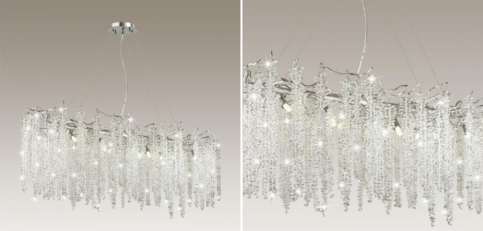 Люстра Fairy Tree Silver на 12 ламп Люстра Fairy Tree Silver на 12 ламп - Loft-Concept в Перми