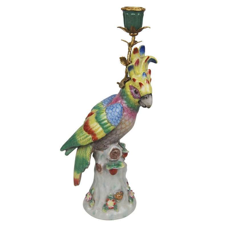 Подсвечник Corella Parrot Candlestick Мульти в Перми | Loft Concept 