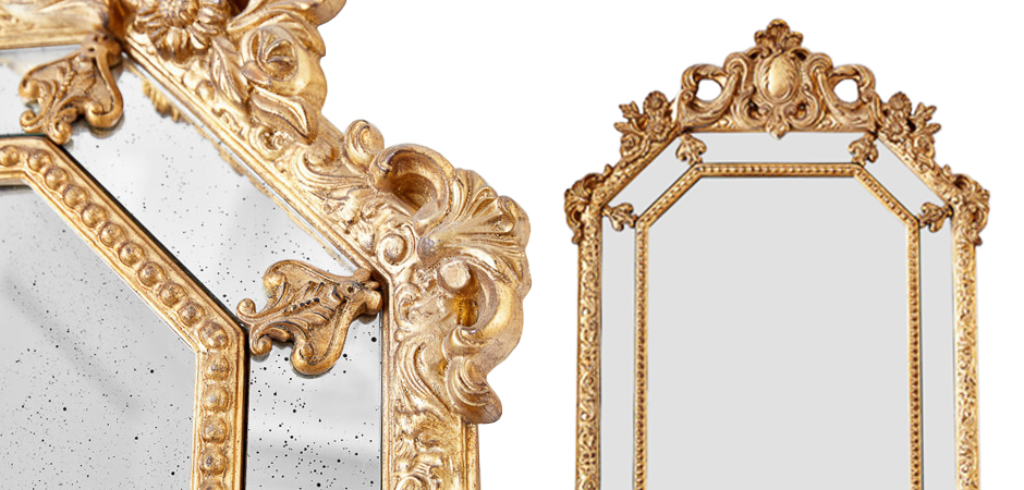 Зеркало Keppel Mirror Gold Зеркало Keppel Mirror Gold - Loft-Concept в Перми
