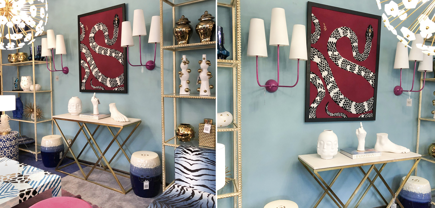 Панно из бисера Striped Snake - фото