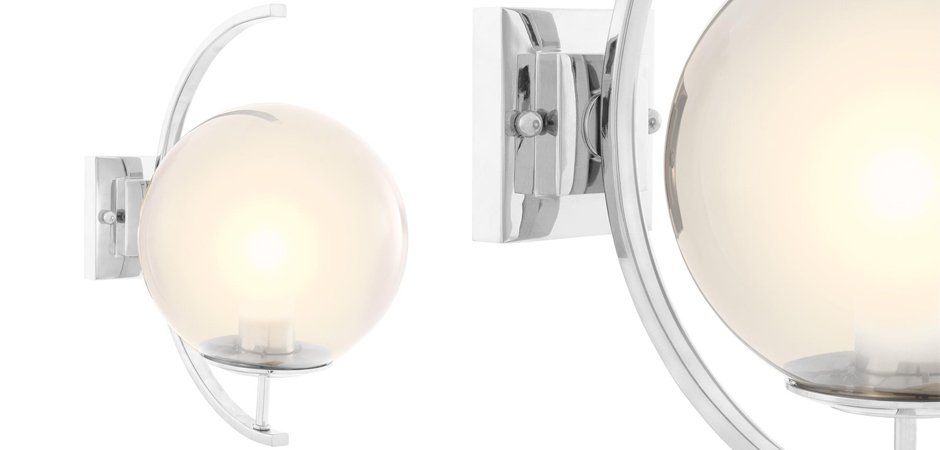 Бра Eichholtz Wall Lamp Cascade Nickel Бра Eichholtz Wall Lamp Cascade Nickel - Loft-Concept в Перми