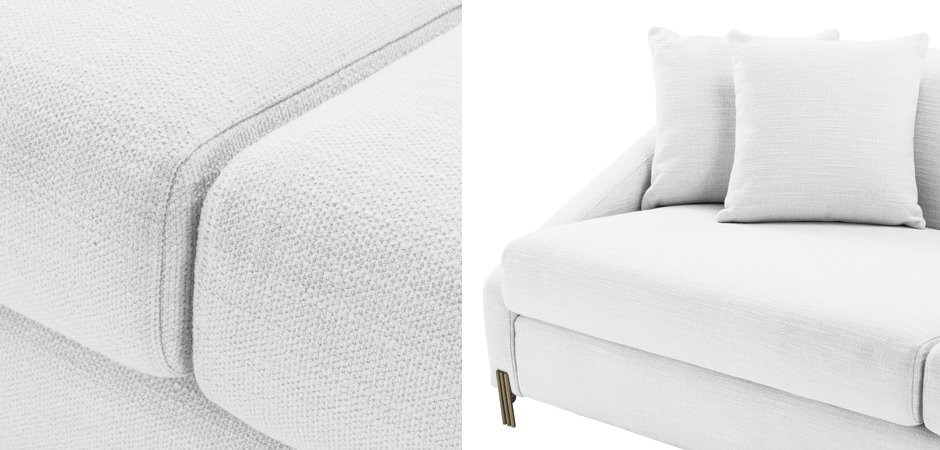 Диван Eichholtz Sofa Candice white Диван Eichholtz Sofa Candice white - Loft-Concept в Перми