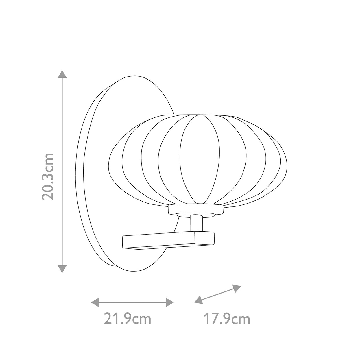  Бра с круглым плафон из матового белого стекла Kichler в Перми