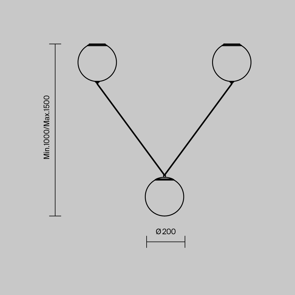 Подвесной светильник Twins 3000К 26Вт в Перми