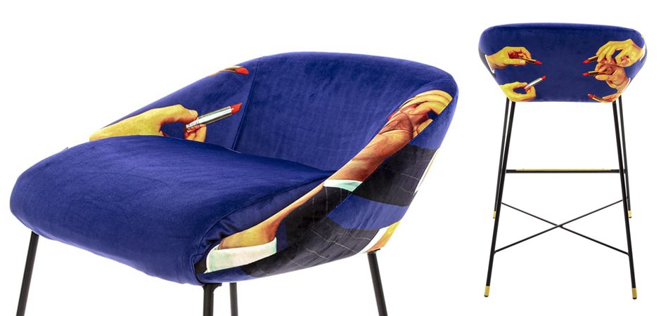 Барный стул Seletti High Stool Lipsticks Барный стул Seletti High Stool Lipsticks - Loft-Concept в Перми