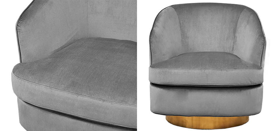 Кресло Stardust Armchair Grey Кресло Stardust Armchair Grey - Loft-Concept в Перми