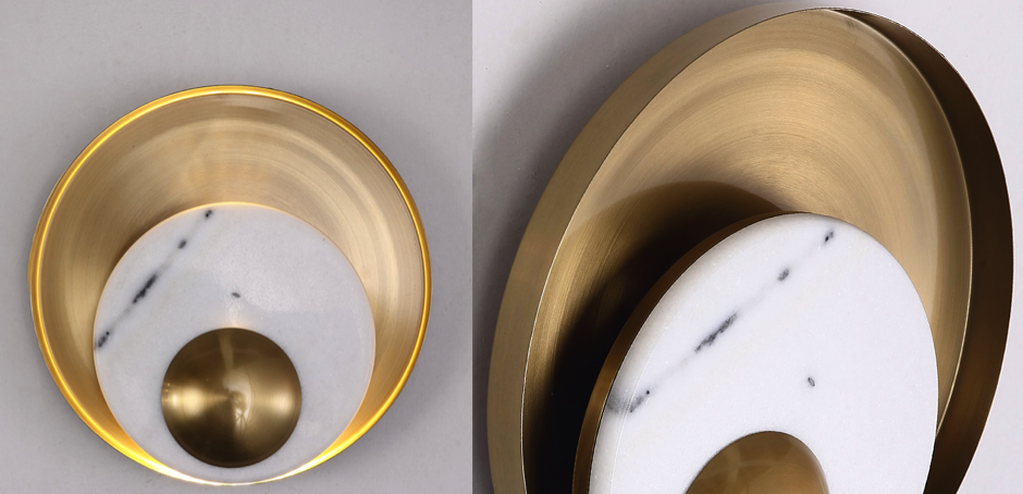 Бра Ginger & Jagger Pearl WALL LAMP round gold Бра Ginger & Jagger Pearl WALL LAMP round gold - Loft-Concept в Перми