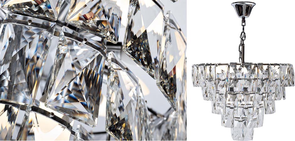 Люстра Tiers Crystal Light Chandelier 16 D60 Люстра Tiers Crystal Light Chandelier 16 D60 - Loft-Concept в Перми