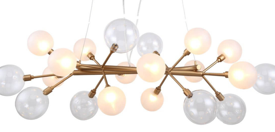 Люстра Berries Chandelier Rectangle White 100 Люстра Berries Chandelier Rectangle White 100 - Loft-Concept в Перми