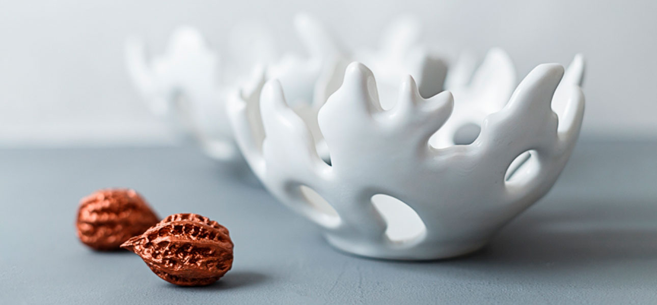 Блюдо коралл малый  - фото №1