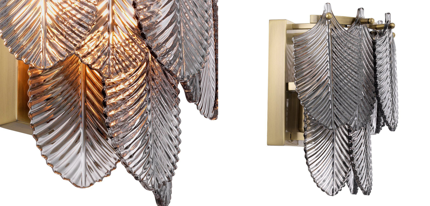 Бра Eichholtz Wall Lamp Verbier smoke - фото