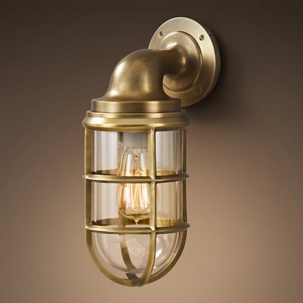 Бра RH STARBOARD wall lamp brass Латунь в Перми | Loft Concept 