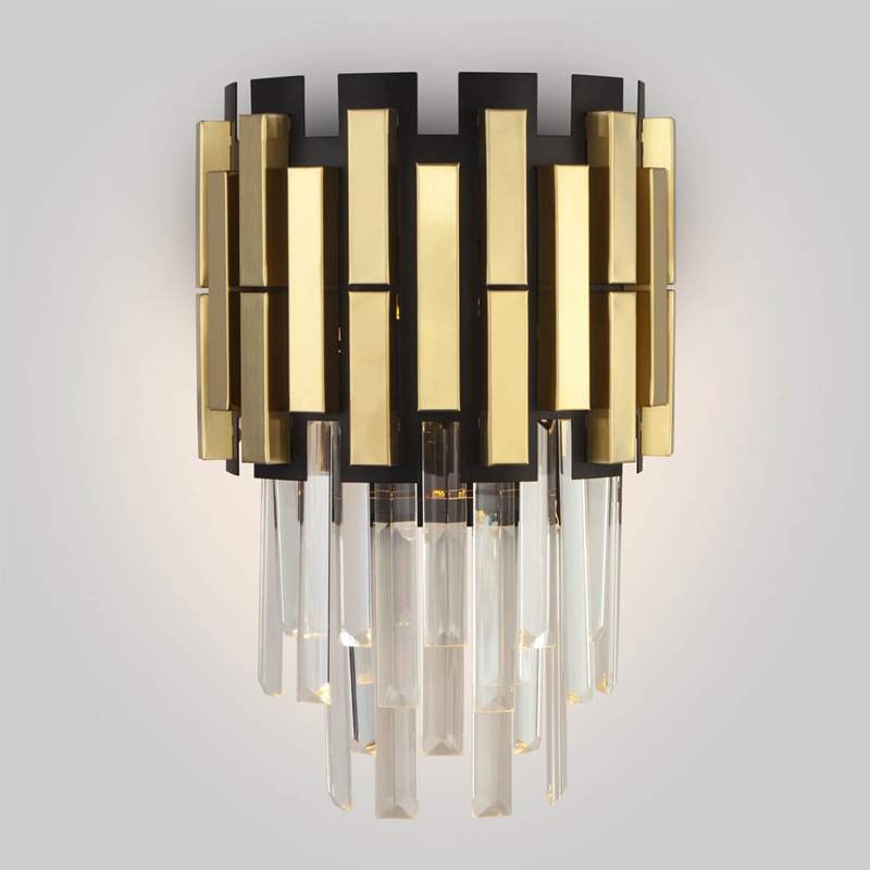 Бра Garsent Sconce Черный Золотой в Перми | Loft Concept 