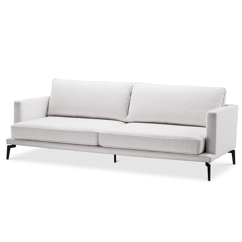 Диван Eichholtz Sofa Avenue 54 Белый Черный в Перми | Loft Concept 