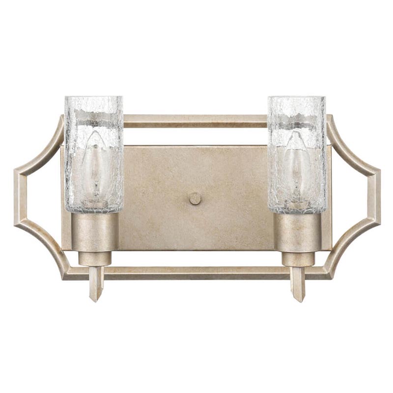 Бра Ogiers Sconce 2 lamps Золотой Шампань Прозрачный (Transparent) в Перми | Loft Concept 