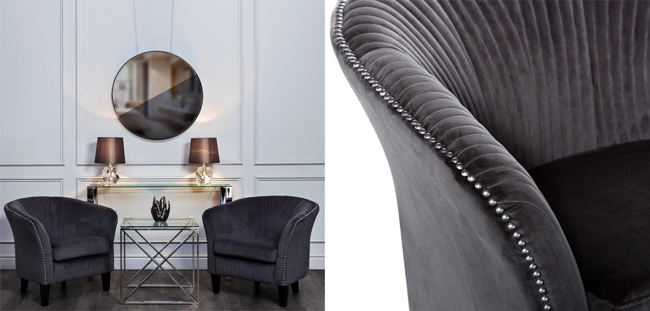 Кресло JackFlower Armchair grey Кресло JackFlower Armchair grey - Loft-Concept в Перми