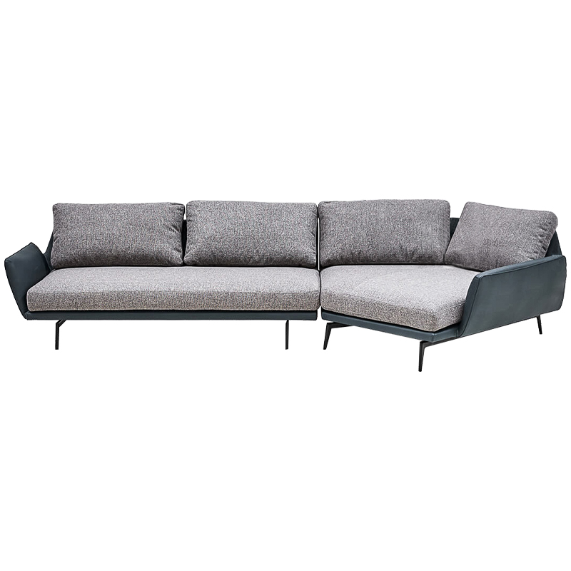 Диван Cairn Sofa Серый Черный Серый шифер в Перми | Loft Concept 