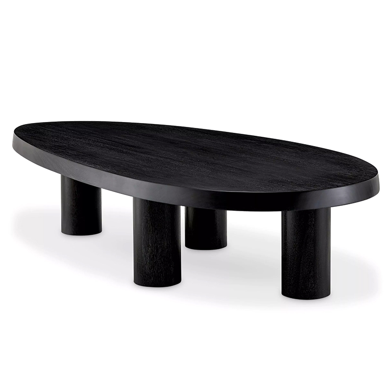 Кофейный стол Eichholtz Coffee Table Prelude Black Черный в Перми | Loft Concept 