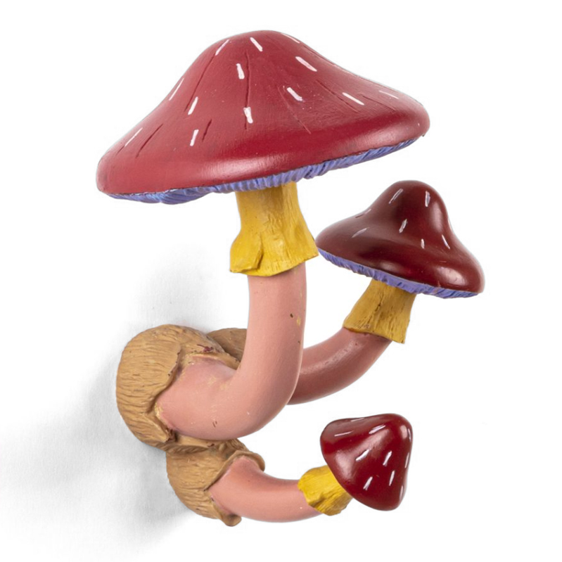 Аксессуар Seletti Hangers Mushroom Coloured Красный в Перми | Loft Concept 