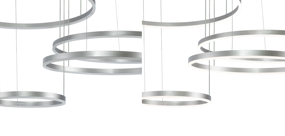 Подвесной светильник Neo Circles Silver Подвесной светильник Neo Circles Silver - Loft-Concept в Перми