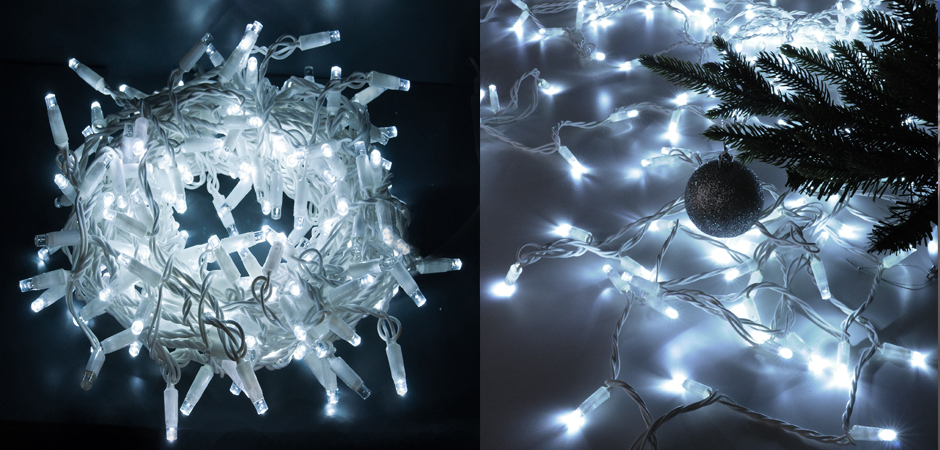 Гирлянда для улицы с Белым светом - Loft-Concept в Перми