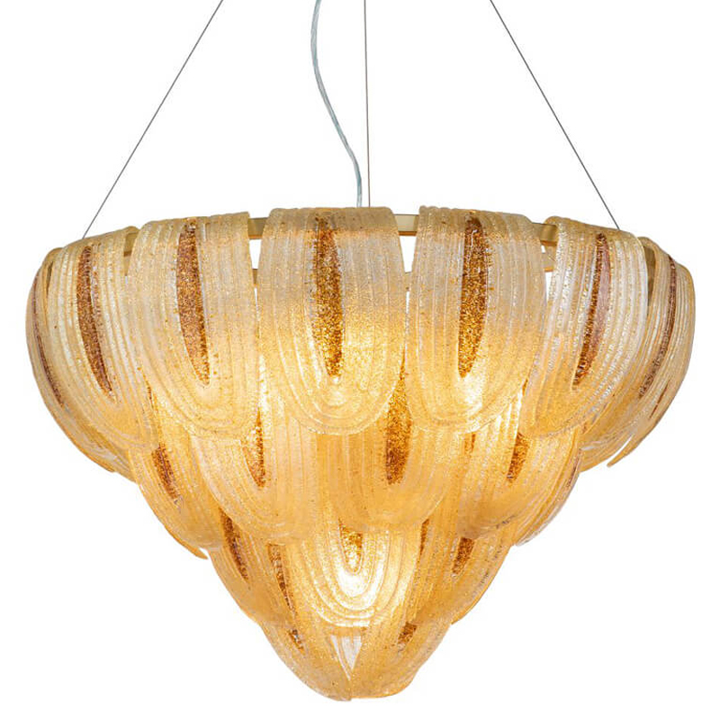 Люстра Drooping Leaves Chandelier 80 Золотой в Перми | Loft Concept 