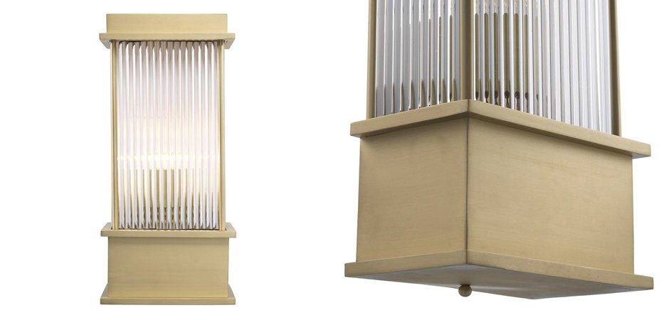 Бра Eichholtz Wall Lamp Jeremy Matte brass Бра Eichholtz Wall Lamp Jeremy Matte brass - Loft-Concept в Перми