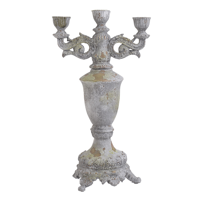 Подсвечник Myra Candlestick Серый в Перми | Loft Concept 